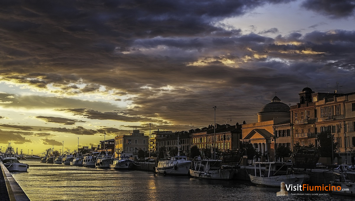 Borgo Valadier e il centro storico di Fiumicino